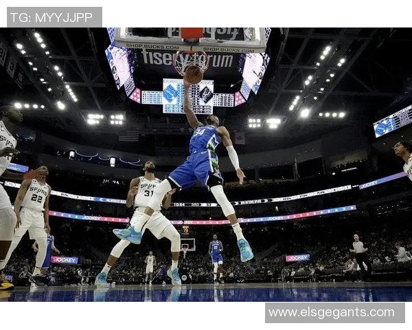 雄鹿击败马刺，字母哥狂砍41分刷新生涯新高